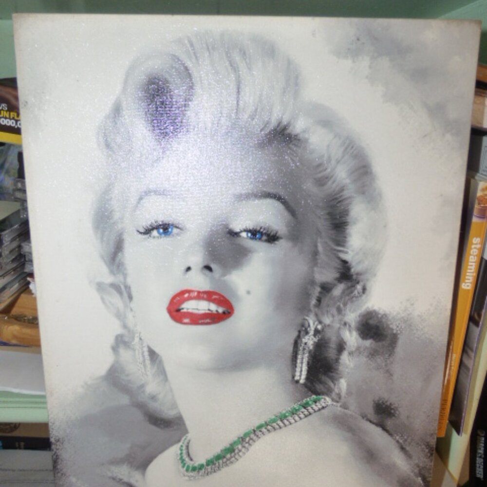Two canvas photos of the famous Marilyn Monroe